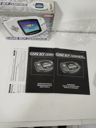 Nintendo Game Boy Advance Blanca Caja