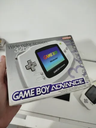 Nintendo Game Boy Advance Blanca Caja