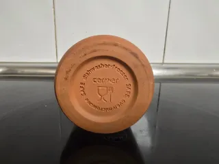 12 Vasos Barro Cocina Repostería