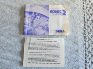Sega Master System Sonic 2 Juego