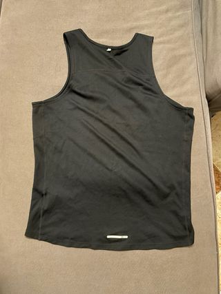 Camiseta tirantes deportiva Nike Dri-Fit negra