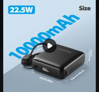 Cargador Portátil 10000mAh 22.5W