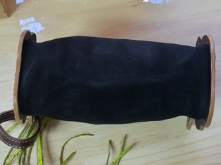 Bolso Tous Marrón y Morado Cocodrilo