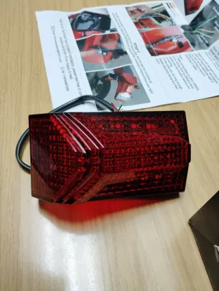 Luz piloto trasero LED moto