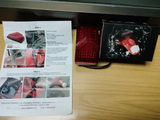 Luz piloto trasero LED moto