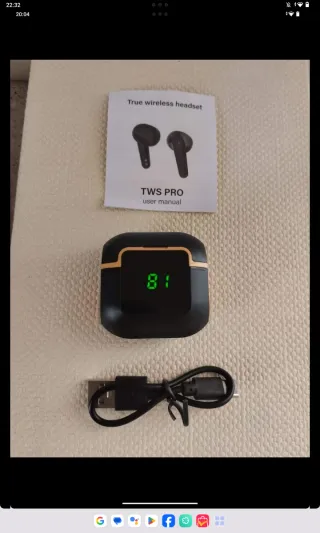 Auriculares Inalámbricos TWS PRO Bluetooth