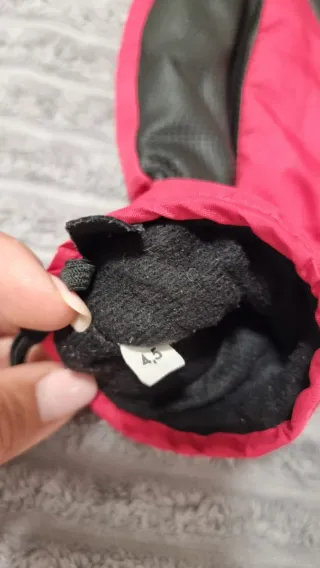 Manoplas Nieve Niña 5-6 Años Pingüino