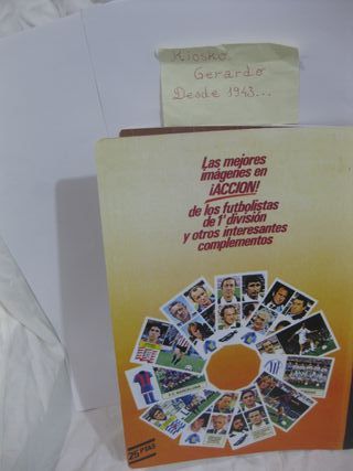 ALBUM FACSIMIL LIGA ESTE 82 83 CON DOBLES FICHAJES