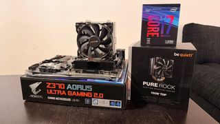 i7 8700k + Gigabyte Z370 + 16GB RAM DDR4 + disip