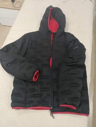 Giubbotto Armani Exchange Uomo Nero/Rosso