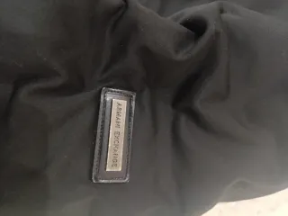 Giubbotto Armani Exchange Uomo Nero/Rosso