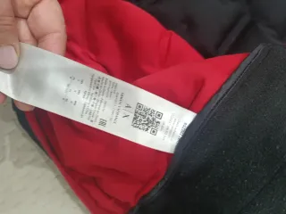 Giubbotto Armani Exchange Uomo Nero/Rosso