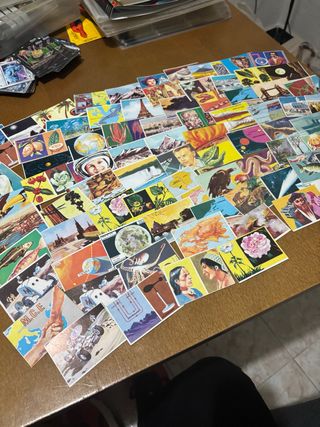 Lote 82 cromos antiguos coleccionables