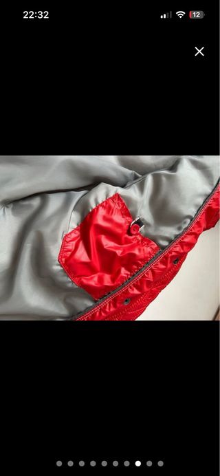 Anorak/Plumífero Tommy Hilfiger Rojo