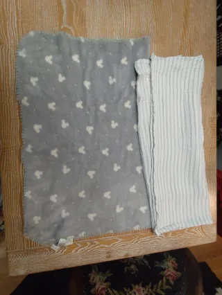 Lote Manta y Muselina Zara Home