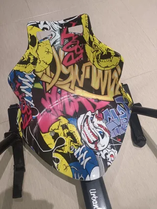 Silla para Hoverboard con Diseño Graffiti