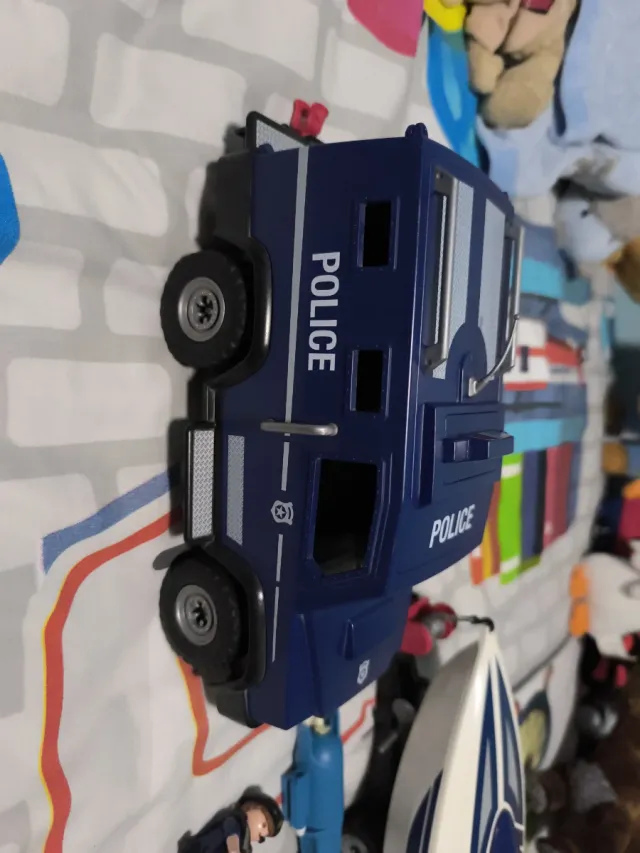 Playmobil Coche Policía y Lancha