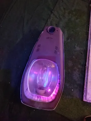 Cabezas de farola con lámpara