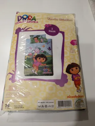 Funda Nórdica Infantil Dora la Exploradora 3 Pieza