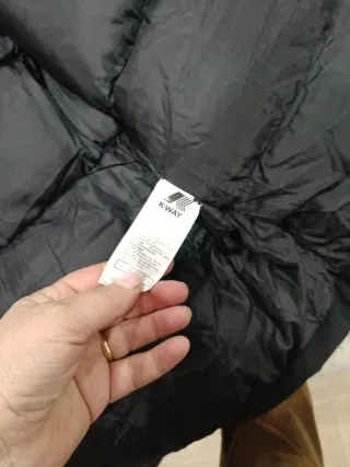 Giubbotto K-Way nero