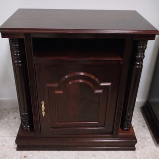 Mueble bar giratorio años 70