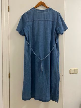 Vestido Vaquero Vintage Bordado | Talla L/XL