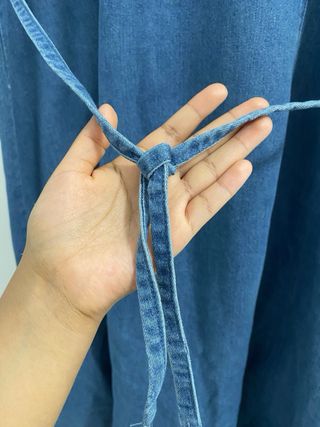 Vestido Vaquero Vintage Bordado | Talla L/XL