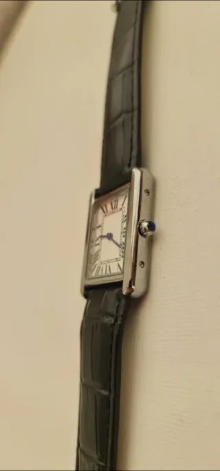 Reloj Caballero Negro/Plata