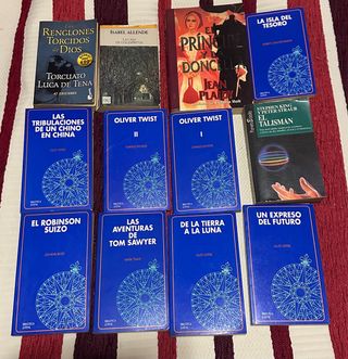 Lote libros segunda mano