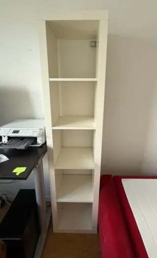 Libreria scaffale Ikea beige