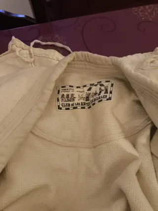 Kimono kárate adolescente beige