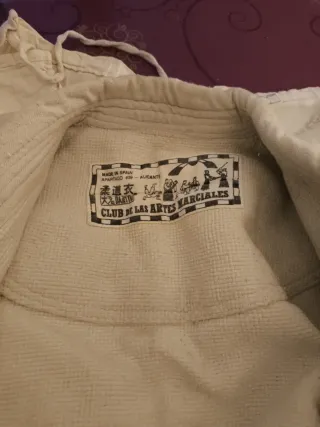 Kimono kárate adolescente beige