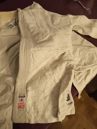 Kimono kárate adolescente beige