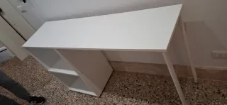 Scrivania libreria bianca