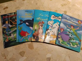 Diferentes libros de Disney