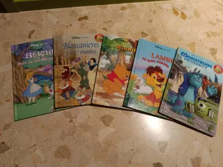 Diferentes libros de Disney