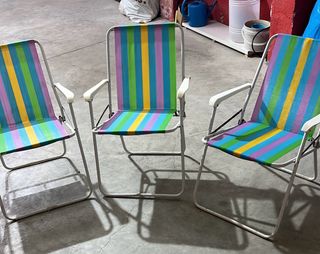 Pack 3 Sillas de Playa
