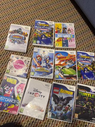 Nintendo Wii Family Edition + 11 Juegos Sin mandos
