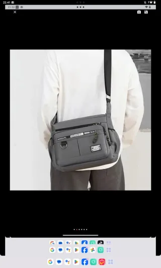 Pack 2 bolsos bandolera hombre