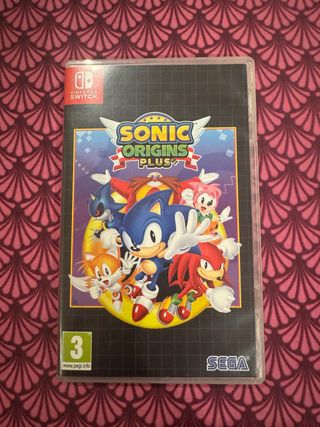 Juego Sonic Origins Plus Nintendo Switch