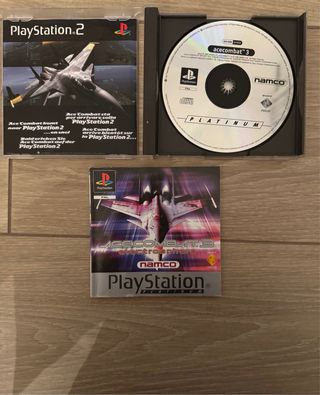 Ace Combat 3 Electrosphere Platinum PS1