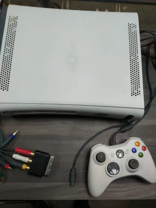 Consola Xbox 360 Blanca