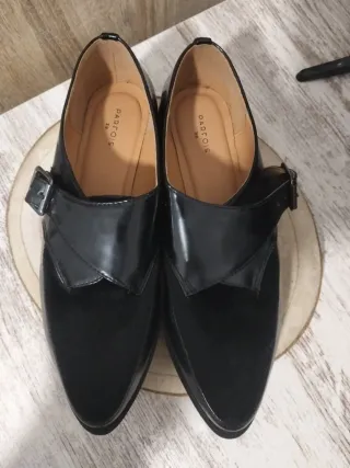 Zapatos Derby Mujer Negros