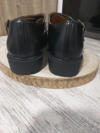Zapatos Derby Mujer Negros