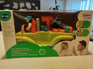 Camión Mecánico Hola con Herramientas