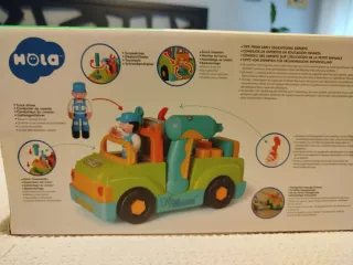 Camión Mecánico Hola con Herramientas