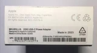 iPhone charger 25w power adaptor