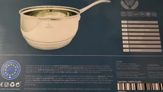 Cazo acero inox Santa Clara 16 cm