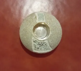 Porta velas dourado e prateado