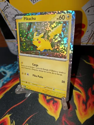 Carta Pokémon Pikachu Holografico Mc